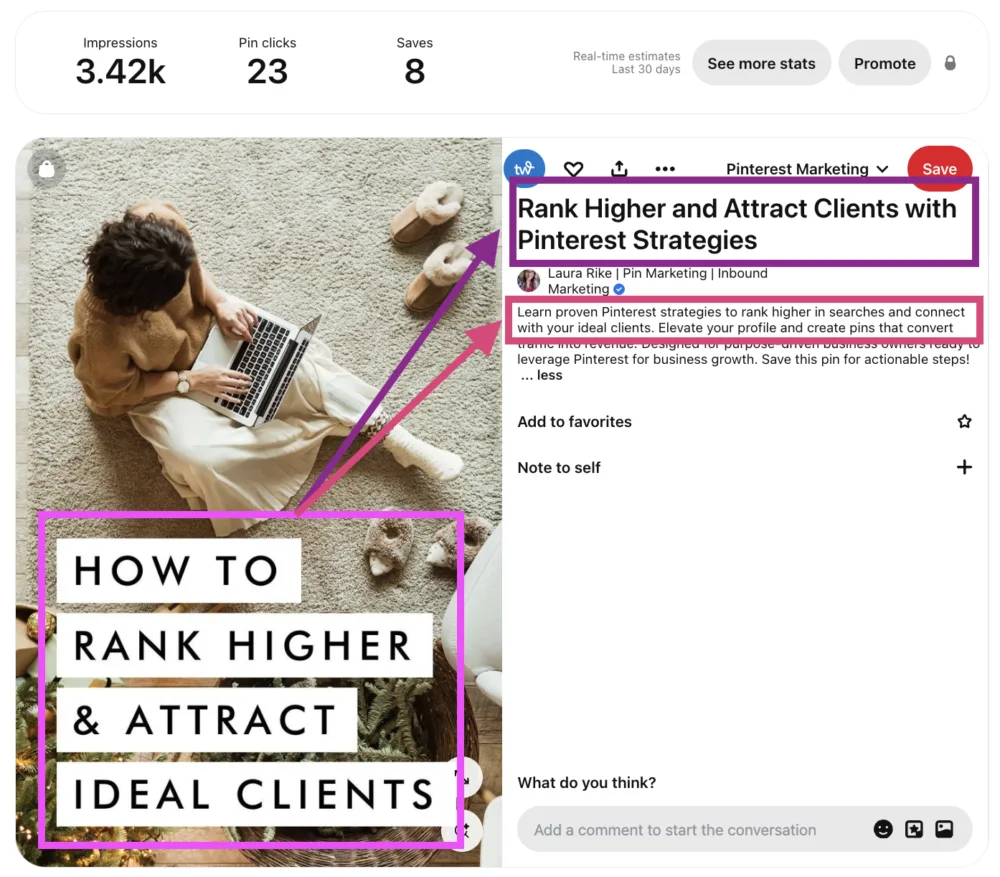 Pinterest pin title optimization Pinterest pin title optimization